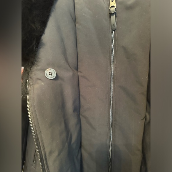 MACKAGE Trish Powder Touch Down & Fur Jacket - Picture 13 of 13